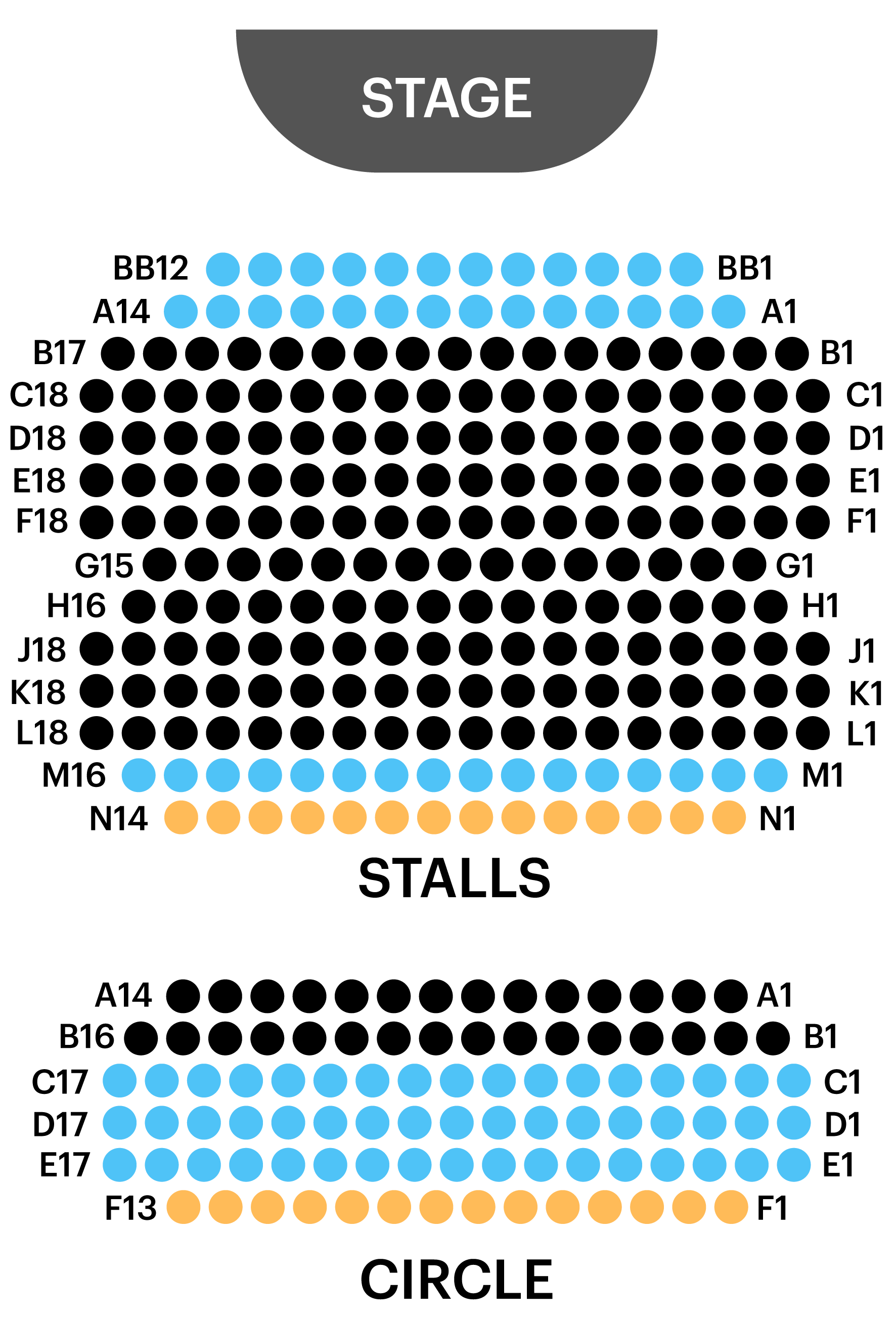 Arts Theatre Seating Plan London Theatre Guide